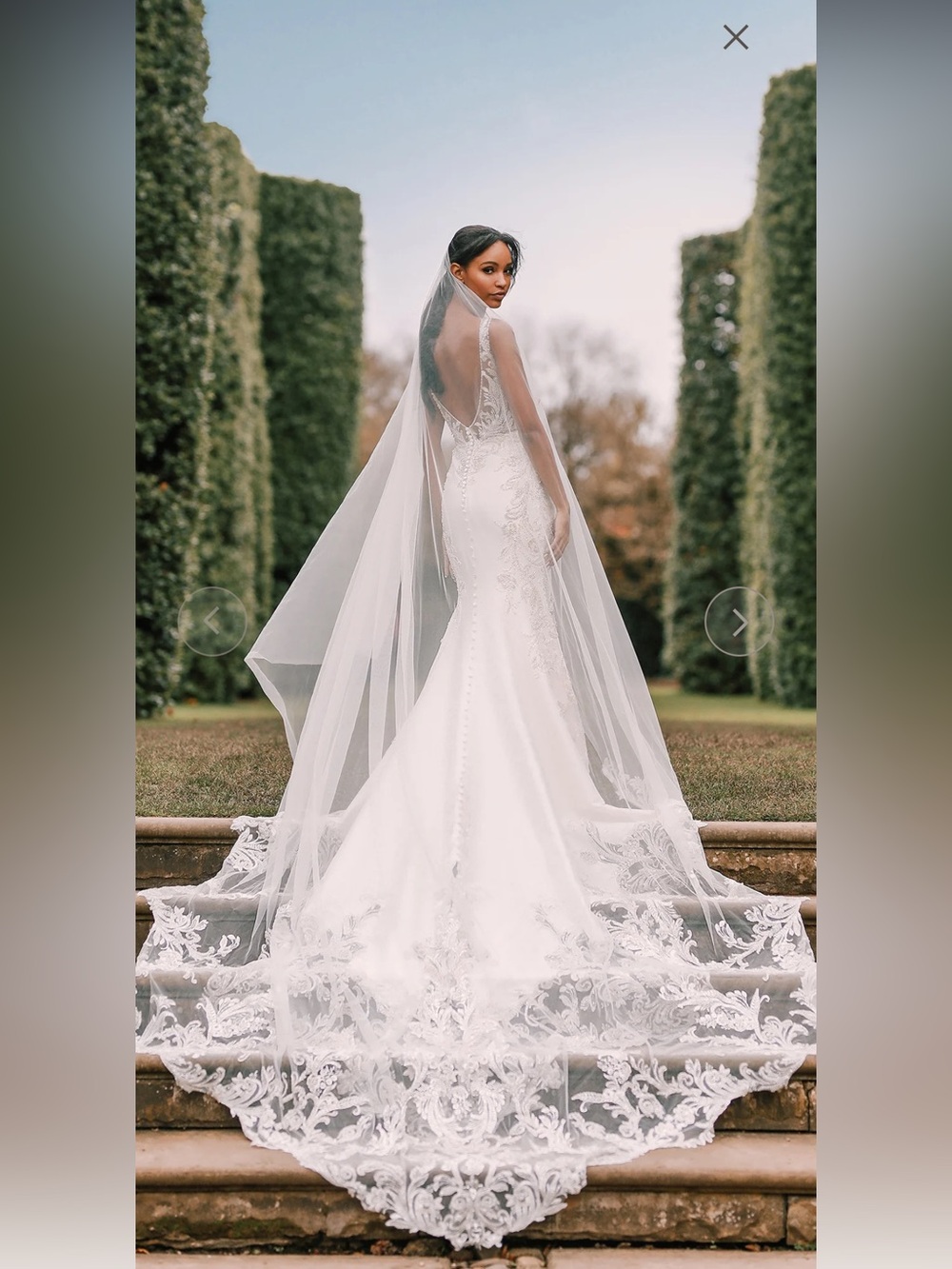 Allure Disney Bridal cathedral-length Veil from Klienfelds, never worn